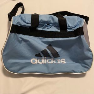 Adidas Light Blue Duffle Bag